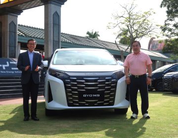 Maju Motors unveils luxurious seven-seater BYD M9 in Brunei