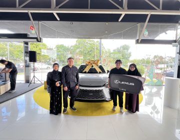 Double Delight: Ak Ahmad Azka wins Lexus LBX after January purchase