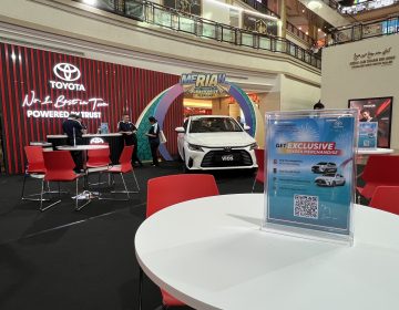 Toyota Brunei hosts “Best in Town” Roadshow at The Mall Gadong