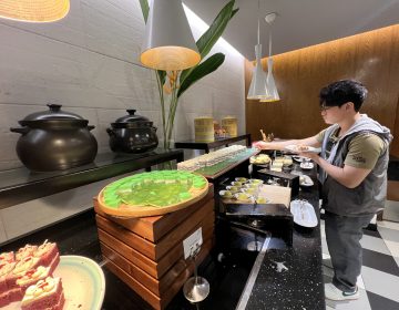 A delectable sungkai spread at Radisson Hotel