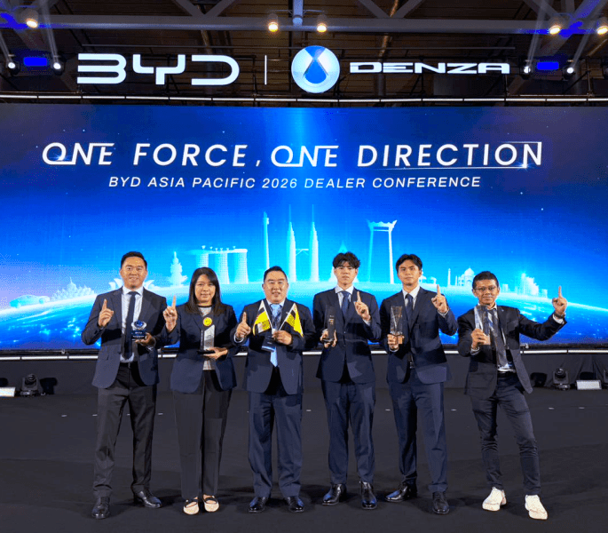 Maju Motors secure multiple awards at BYD Asia Pacific Conference