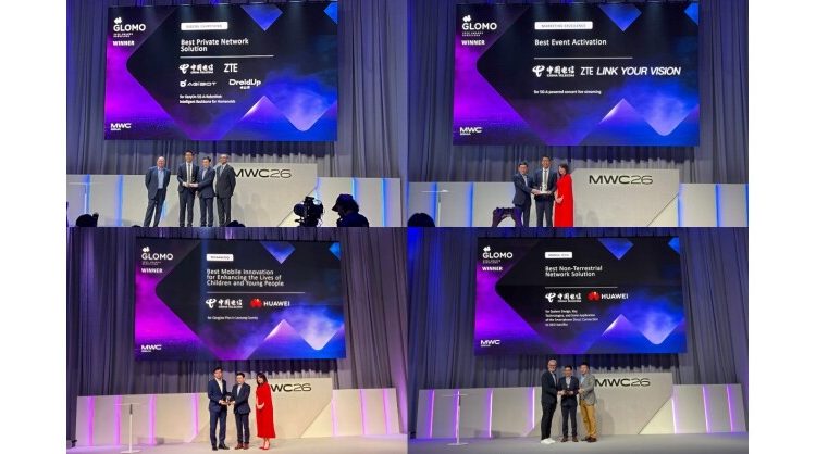 china-telecom-honored-with-multiple-glomo-awards,-gaining-wide-recognition-for-its-tech-innovation-achievements