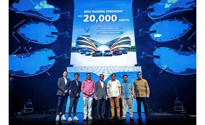 VinFast Signs MoUs to Supply 20,000 Electric Vehicles to Transportation Partners in Indonesia