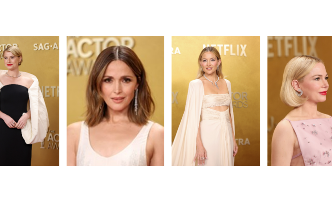 Jessie Buckley, Rose Byrne, Kate Hudson and Michelle Williams Wear Desert Diamonds on The Red Carpet at The 32nd Actors Awards
