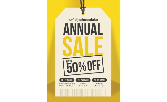 Awfully Chocolate Launches Annual Sale 2026 featuring First-Time Special Offers