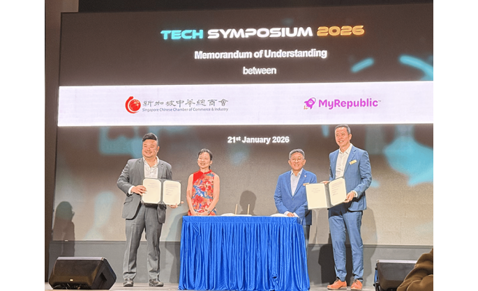 MyRepublic Collaborates with Singapore Chinese Chambers of Commerce & Industry to Support SME Digital Adoption, Cyber Resilience, and AI Enablement