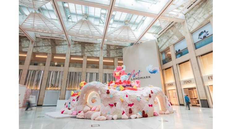 ayako-rokkaku-unveils-‘the-island-–-onigashima’-at-landmark:-a-monumental-artistic-odyssey-in-central