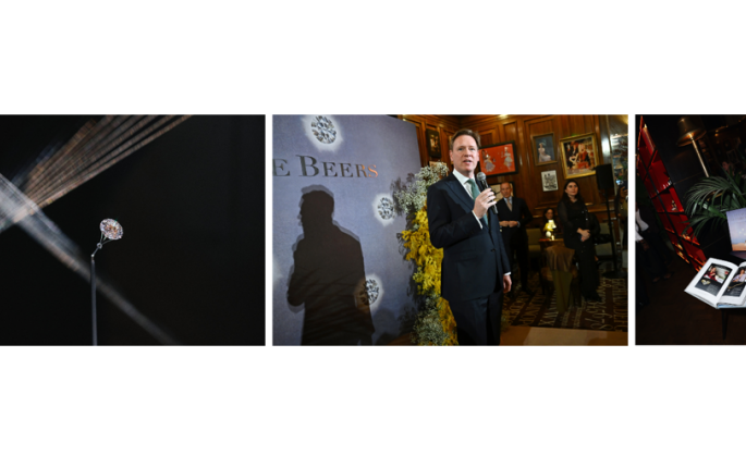 Together with Poppy Delevingne, Nathalie Emmanuel, and Archie Madekwe De Beers celebrates Diamonds, Art, and Love at Maison Assouline