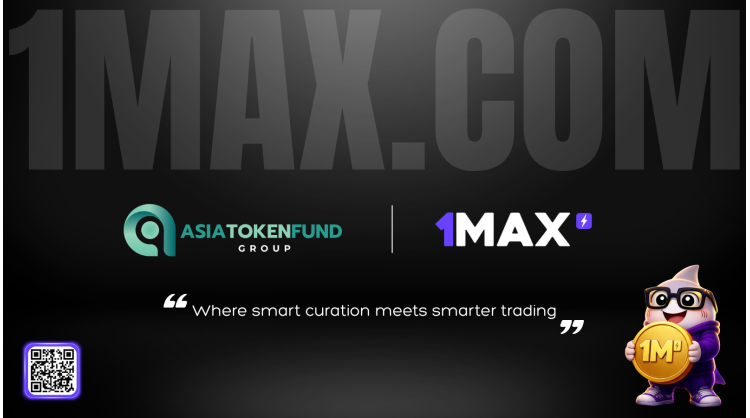 asiatokenfund-group-partners-with-1max.com-to-launch-curated-crypto-trading-platform