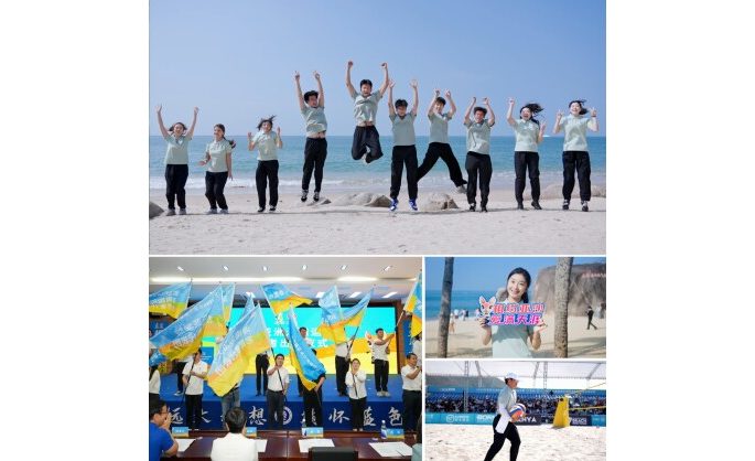 4,680 young Chinese volunteers called “Little Deer” ready for Asian Beach Games