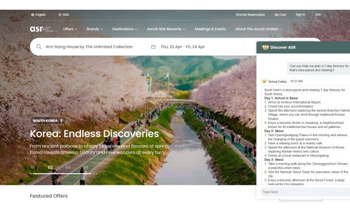 Ascott Invests in AI-ready Infrastructure to Scale Agentic Commerce