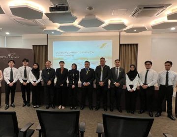 Royal Brunei Airlines signs six new engineering apprentices for Intake 30