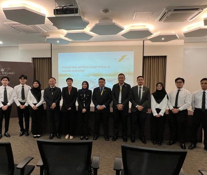 Royal Brunei Airlines signs six new engineering apprentices for Intake 30