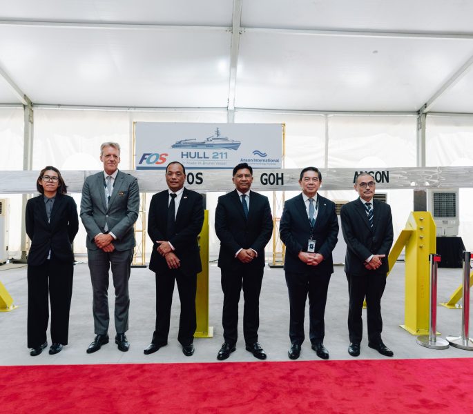 First ‘Made-in-Brunei’ Vessel Hull 211 officially begins construction