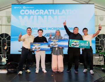 Three BYD customers win brand-new cars at Siuk Havoc 2.0