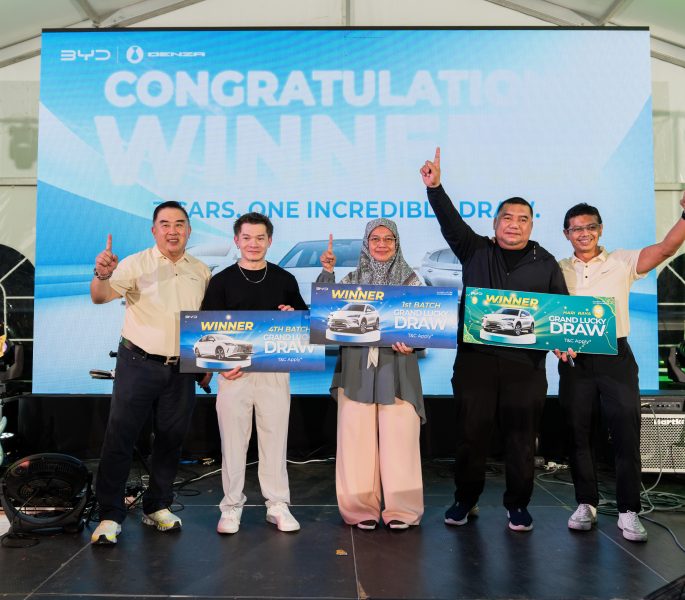 Three BYD customers win brand-new cars at Siuk Havoc 2.0