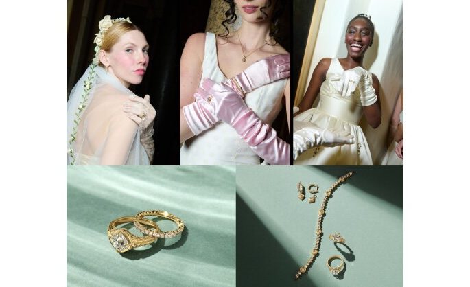 A Diamond Is Forever Partnered With Artifex Bride By Kindred Lubeck To Bring Desert Diamonds To The Tanner Fletcher Wedding Runway Show