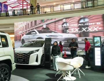 BYD and DENZA showcase latest lineup at The Mall roadshow