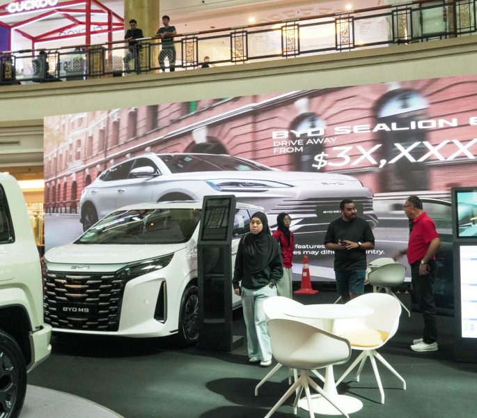 BYD and DENZA showcase latest lineup at The Mall roadshow