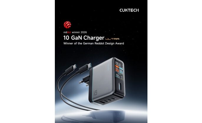 CUKTECH Introduces the 10 Ultra Charger, Delivering a Smarter Next-Generation Charging Experience